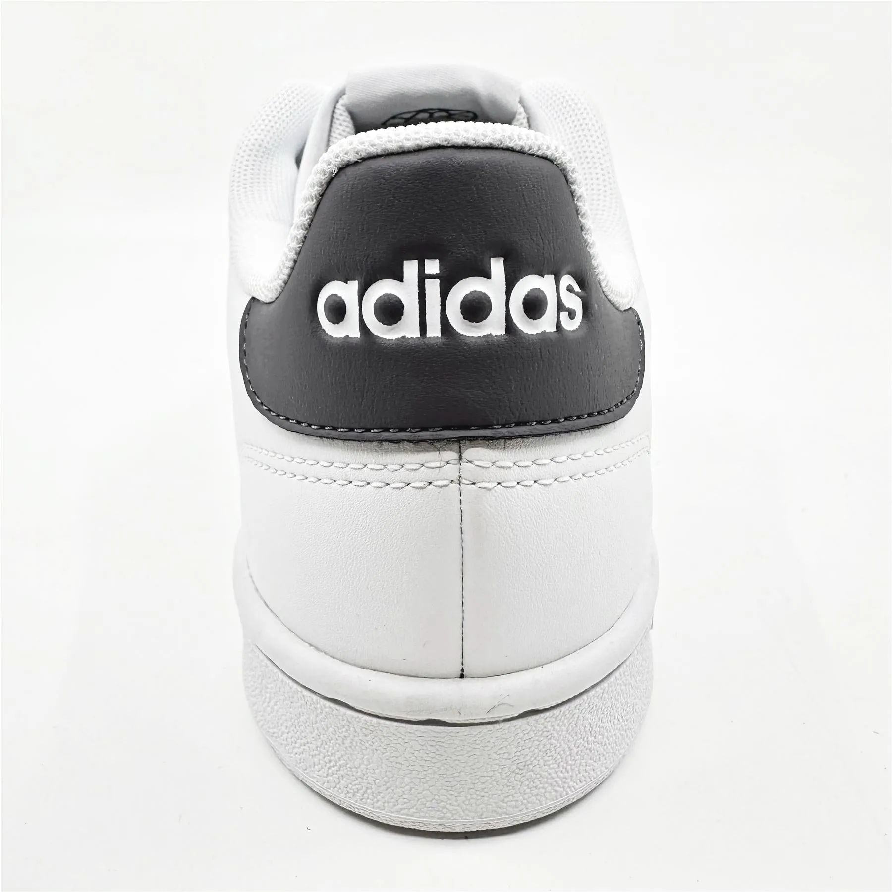 Adidas Advantage Cloud White Trace Grey Mens Athletic Sneakers