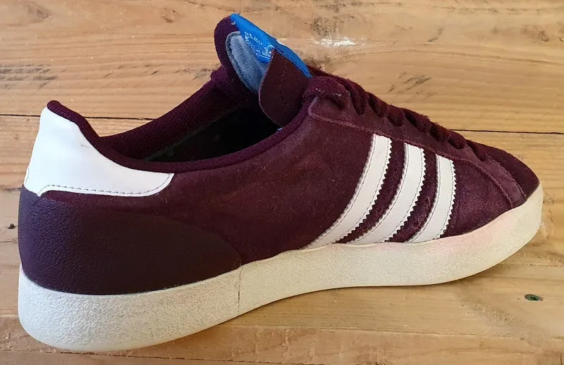 Adidas Basket Profi Low Suede Trainers UK10/US10.5/EU44.5 G95485 Purple/White