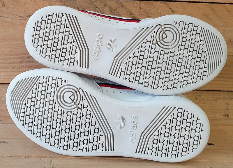 Adidas Continental 80 Low Kids Leather Trainers UK13K/US13.5K/E31.5 G28215 White