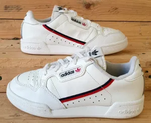 Adidas Continental 80 Low Kids Leather Trainers UK13K/US13.5K/E31.5 G28215 White