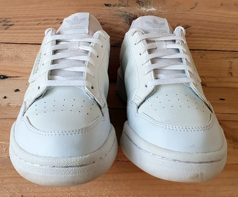 Adidas Continental 80 Low Leather Trainers UK5.5/US6/EU38.5 EE6471 White
