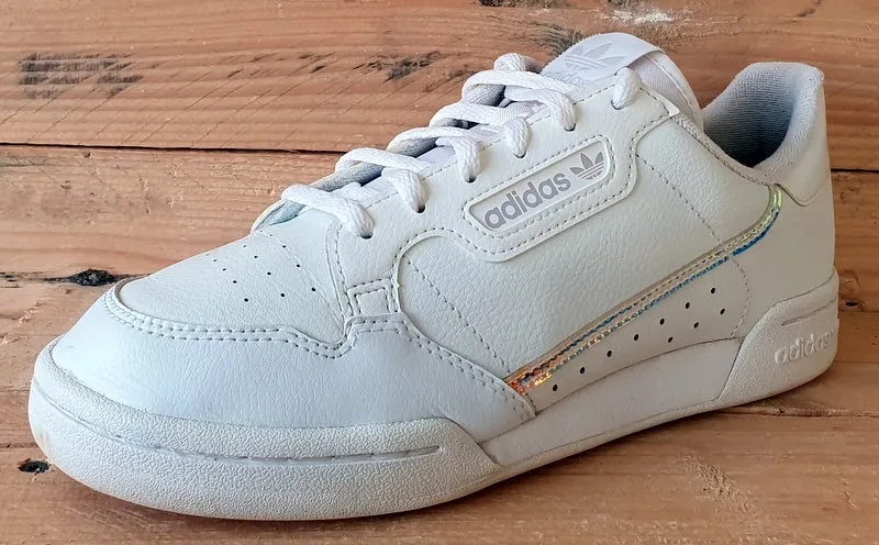 Adidas Continental 80 Low Leather Trainers UK5.5/US6/EU38.5 EE6471 White