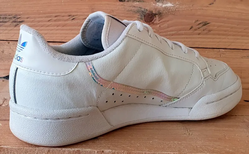 Adidas Continental 80 Low Leather Trainers UK5.5/US6/EU38.5 EE6471 White