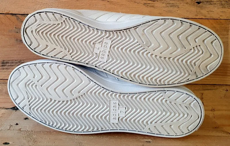 Adidas Court Star Low Leather Trainers UK7/US7.5/EU40.5 V24555 White/Black