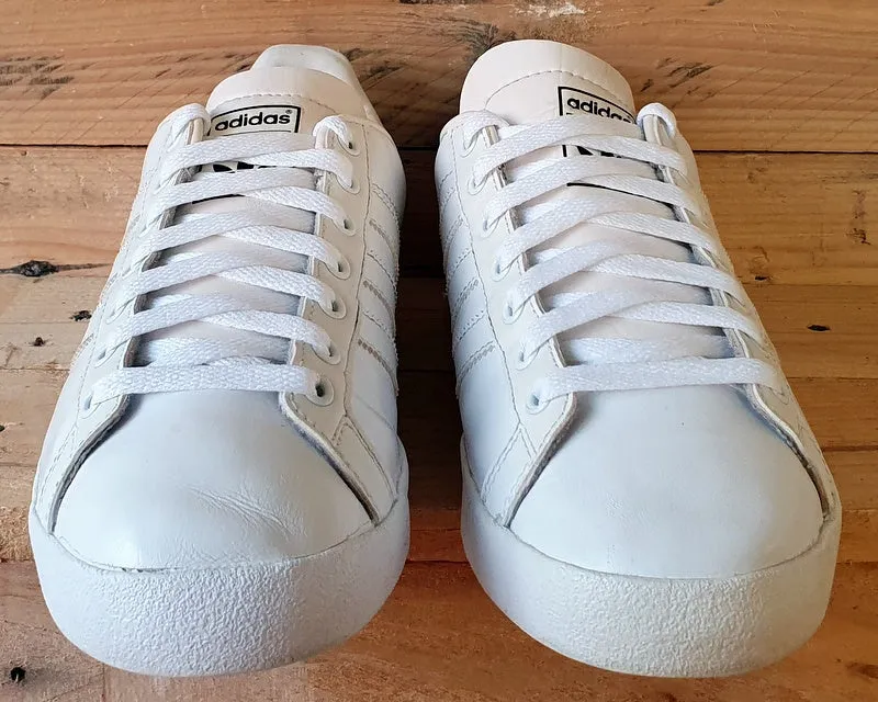 Adidas Court Star Low Leather Trainers UK7/US7.5/EU40.5 V24555 White/Black