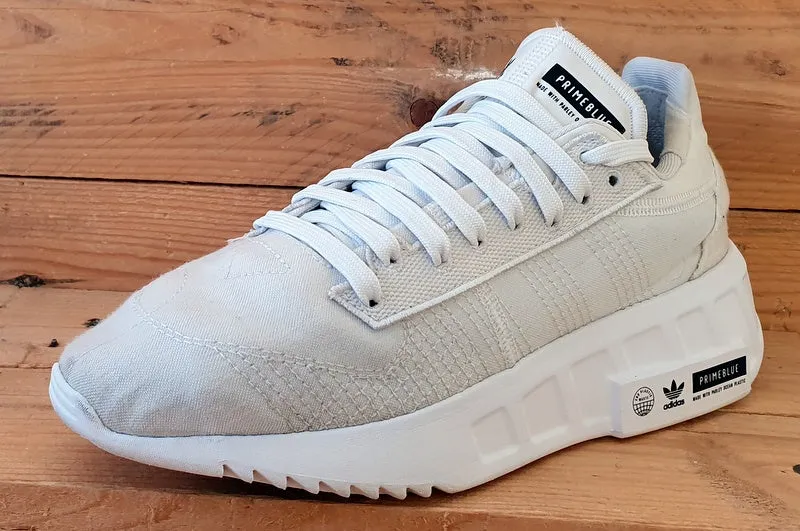 Adidas Geodiver Primeblue Low Textile Trainers UK7/US7.5/EU40.5 FX5079 White