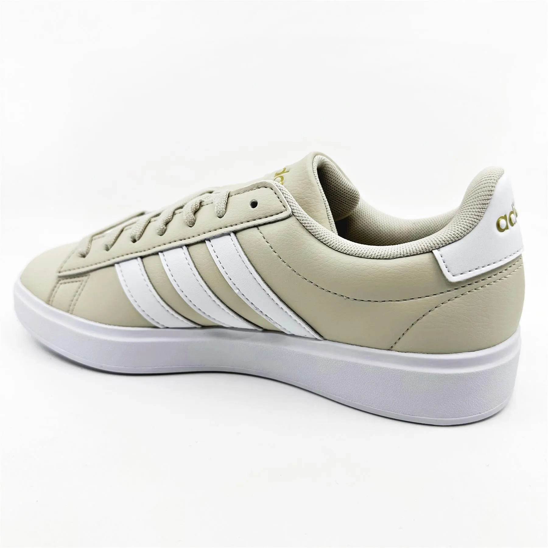 Adidas Grand Court 2.0 Alumina Cloud White Womens Athletic Sneakers