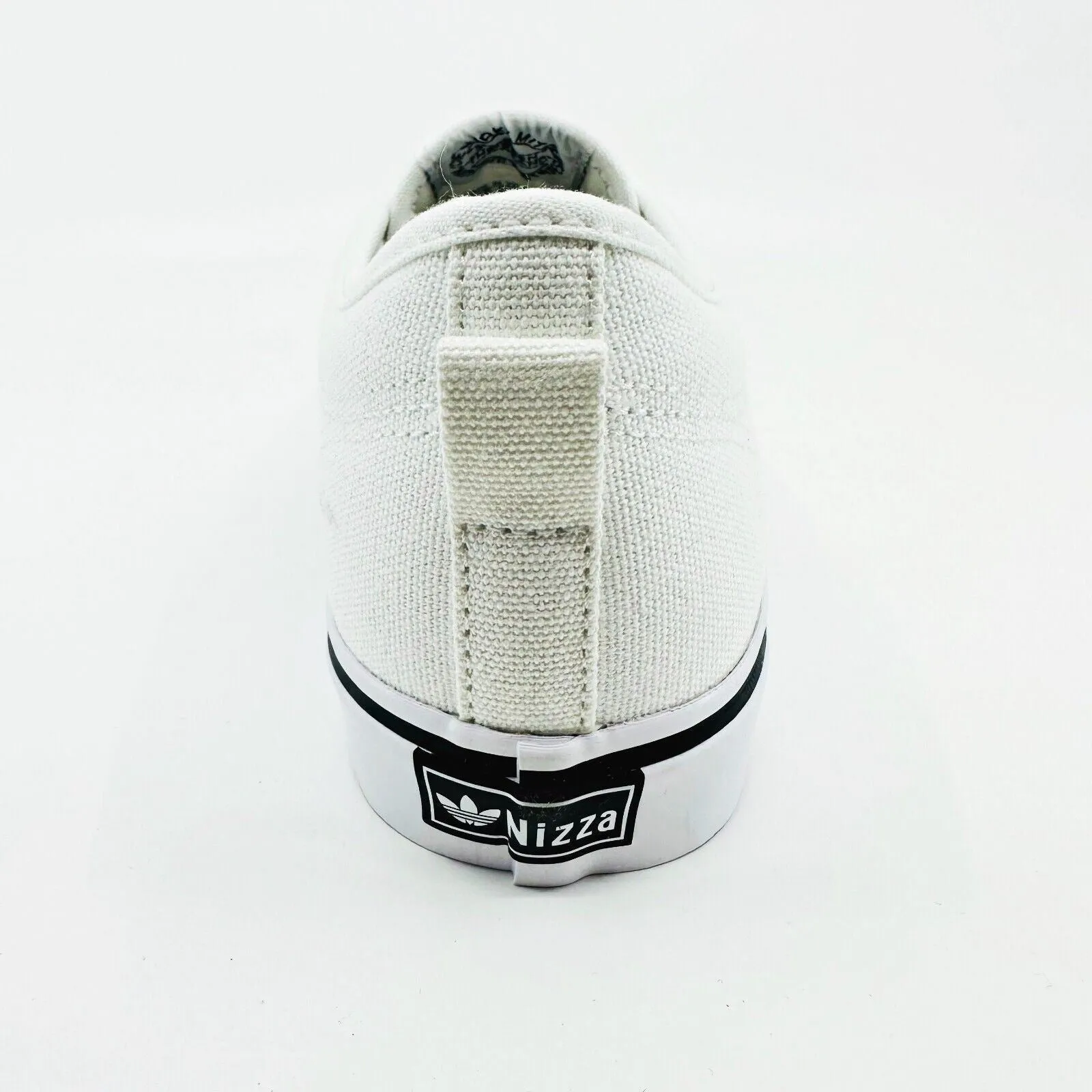Adidas Nizza White Black Mens Originals Skateboarding Sneakers CQ2333