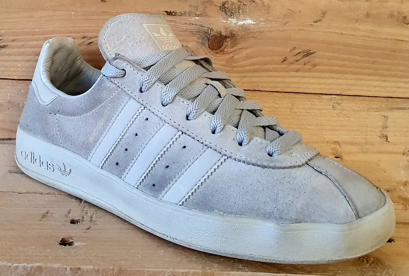Adidas Original Broomfield Low Suede Trainers UK7/US7.5/EU40.5 EE5711 Raw White