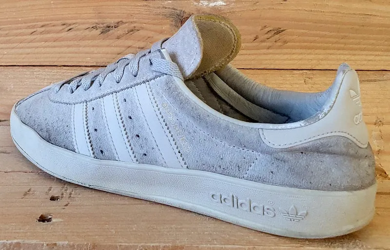 Adidas Original Broomfield Low Suede Trainers UK7/US7.5/EU40.5 EE5711 Raw White