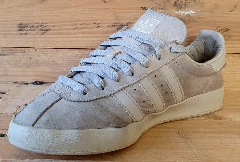 Adidas Original Broomfield Low Suede Trainers UK7/US7.5/EU40.5 EE5711 Raw White