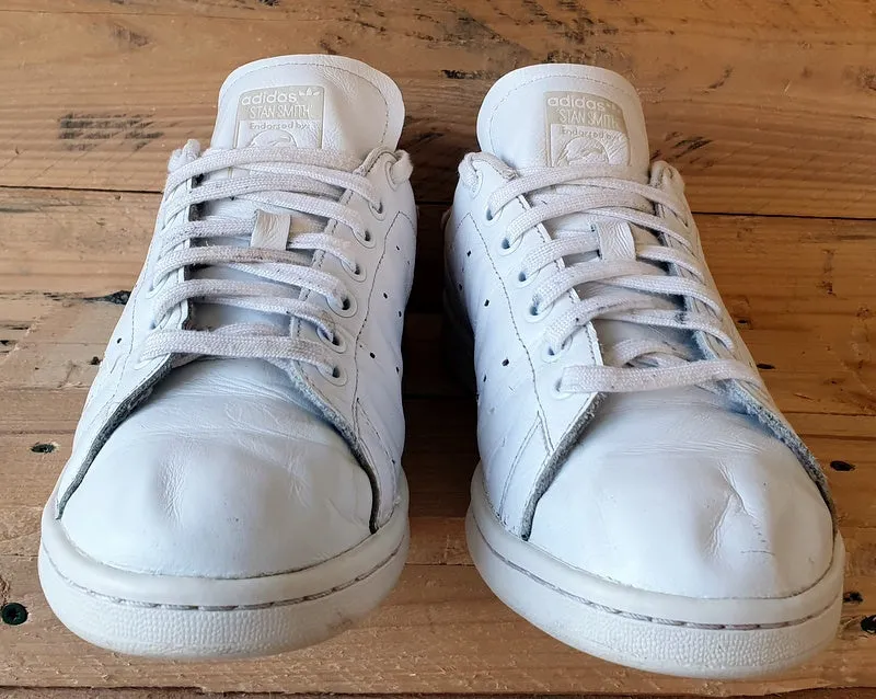 Adidas Original Stan Smith Low Leather Trainers UK8/US9.5/EU42 CG3644 White