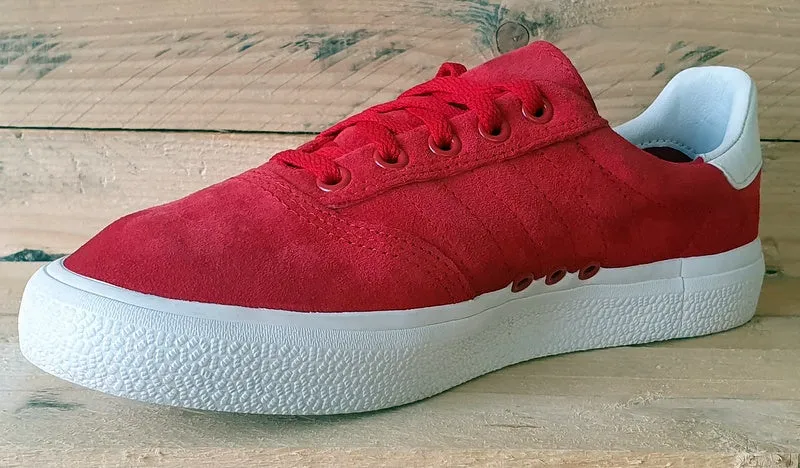 Adidas Originals 3MC Low Suede Trainers UK5/US5.5/EU38 EE6085 Red/White