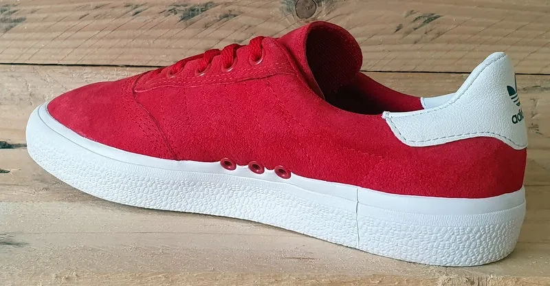 Adidas Originals 3MC Low Suede Trainers UK5/US5.5/EU38 EE6085 Red/White