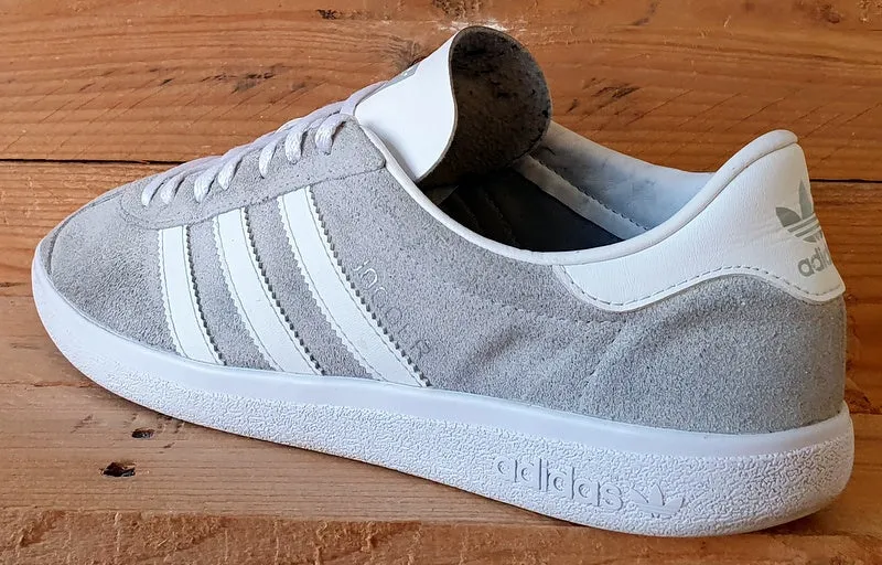 Adidas Originals Jogger Low Suede Trainers UK8/US8.5/EU42 EF5740 Grey/White