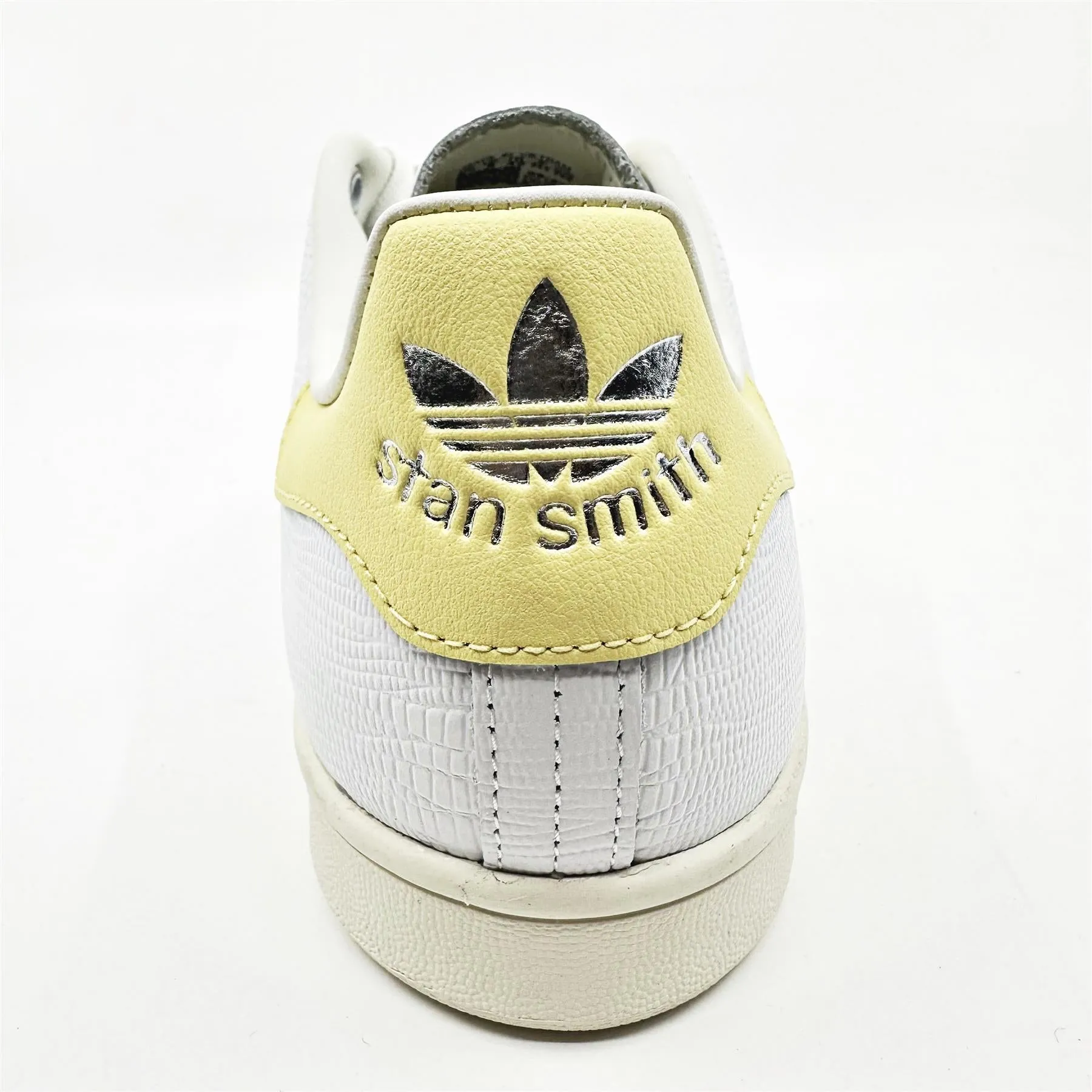 Adidas Stan Smith Cloud White Almost Yellow Womens Size 9.5 Athletic Sneakers