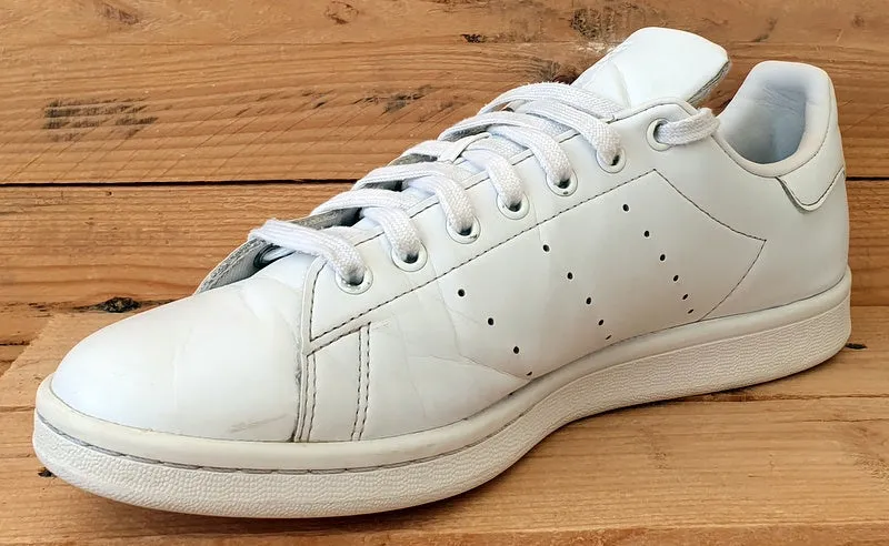 Adidas Stan Smith Low Leather Trainers UK10.5/US11/EU45 FX5500 Triple White