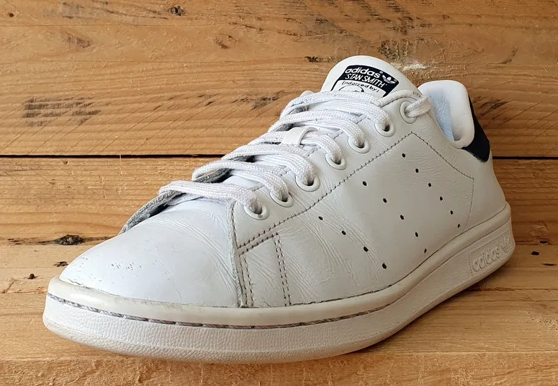 Adidas Stan Smith Low Leather Trainers UK8/US8.5/EU42 M20325 White/Navy