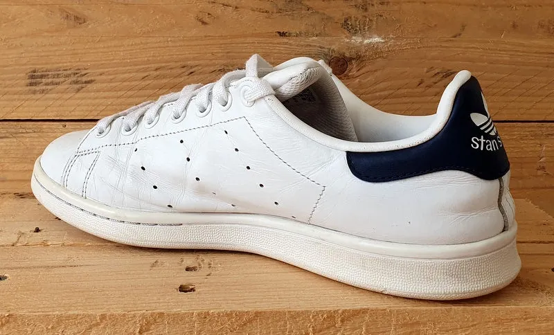 Adidas Stan Smith Low Leather Trainers UK8/US8.5/EU42 M20325 White/Navy