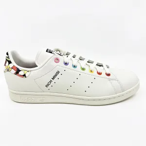 Adidas Stan Smith Pride RM Off White Multicolor Mens Athletic Sneakers