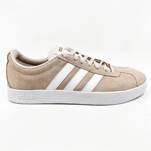 Adidas VL Court 2.0 Wonder Quartz Pink Womens Athletic Sneakers