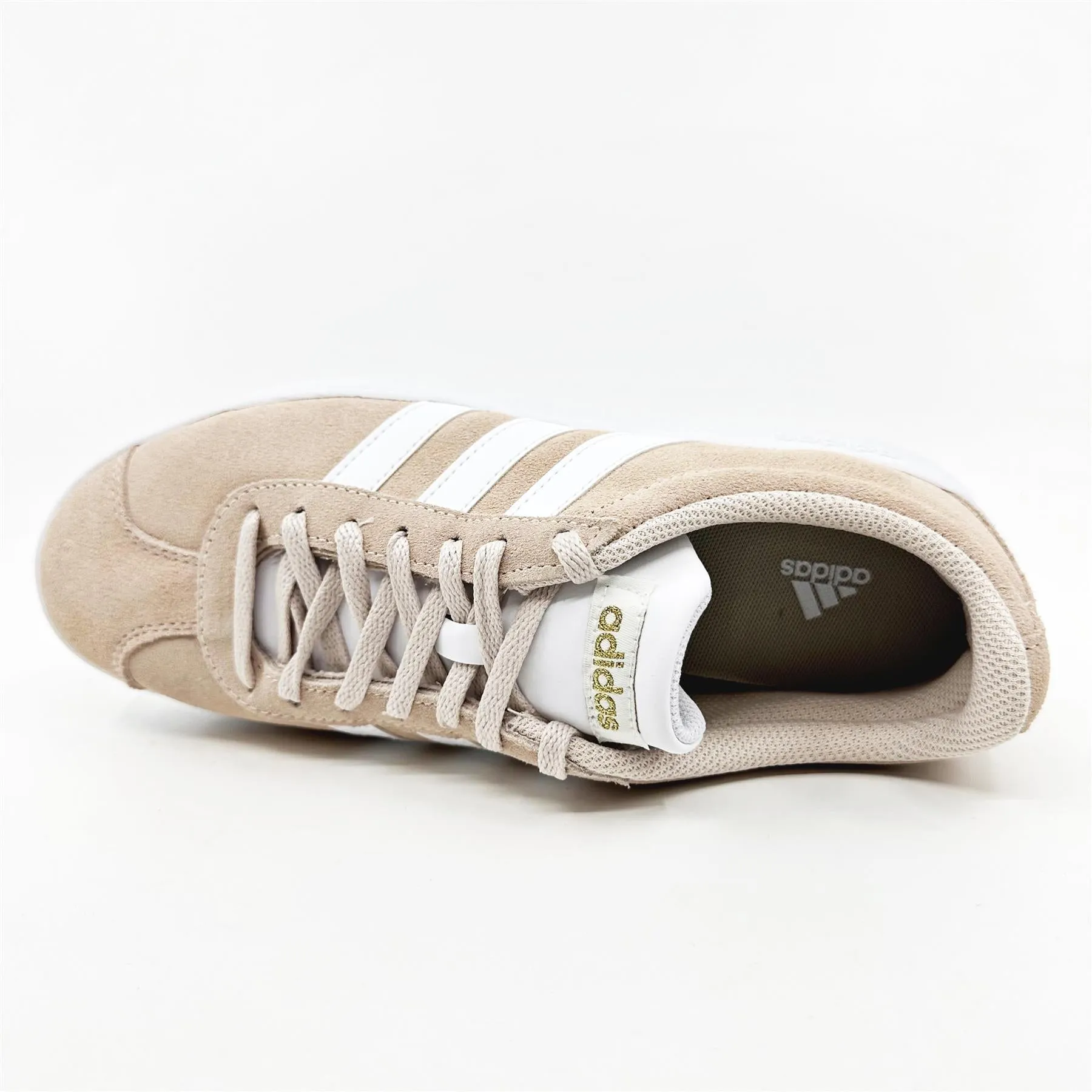 Adidas VL Court 2.0 Wonder Quartz Pink Womens Athletic Sneakers