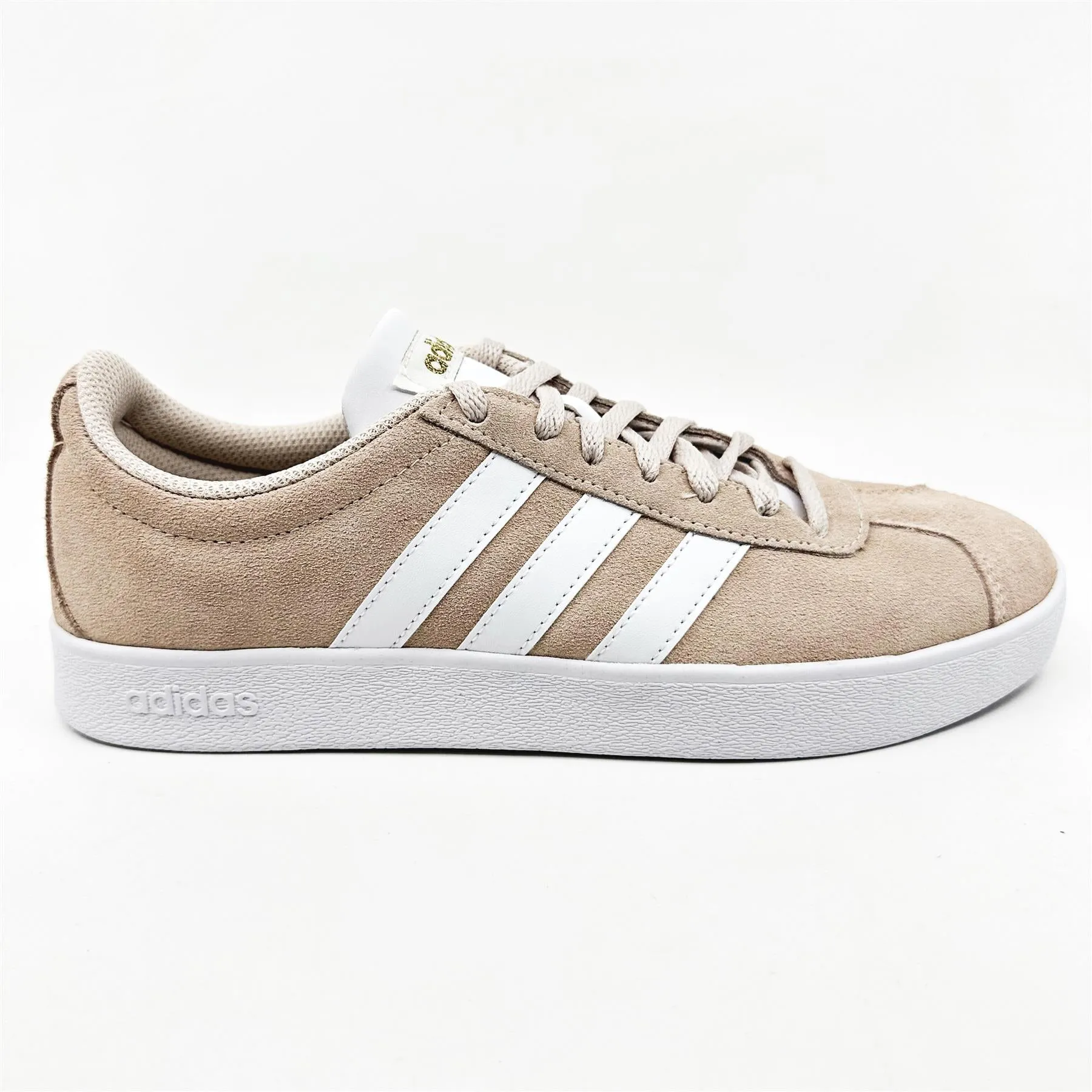 Adidas VL Court 2.0 Wonder Quartz Pink Womens Athletic Sneakers