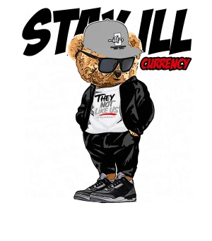 Air Jordan 3 Black Cement Black T-Shirt (Stay ill Bear)| illcurrency