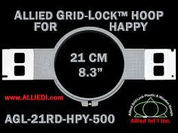 Allied 21cm Round Hoop for HappyJapan Embroidery Machines