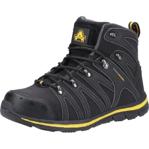 Amblers Safety AS254 Black Mens Mesh Safety Boots