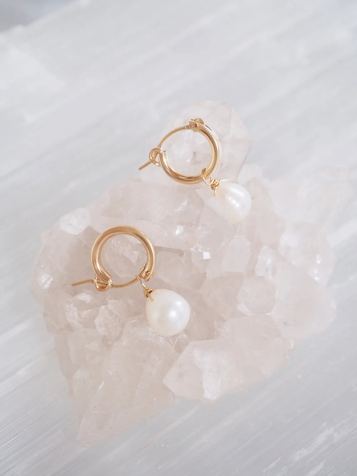 Amelia Pearl Hoops