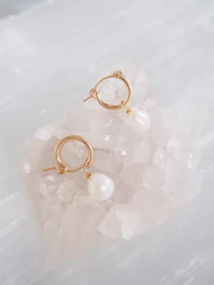 Amelia Pearl Hoops
