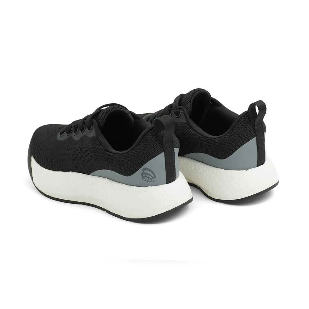 Arch Angel Tokyo 150109 - Arch Angel Superior Comfort Unisex Sneakers with Breathable Mesh Upper, Lightweight Rocker Sole and Arch Support. Ideal for Plantar Fasciitis and Daily Walking (Black/Grey)