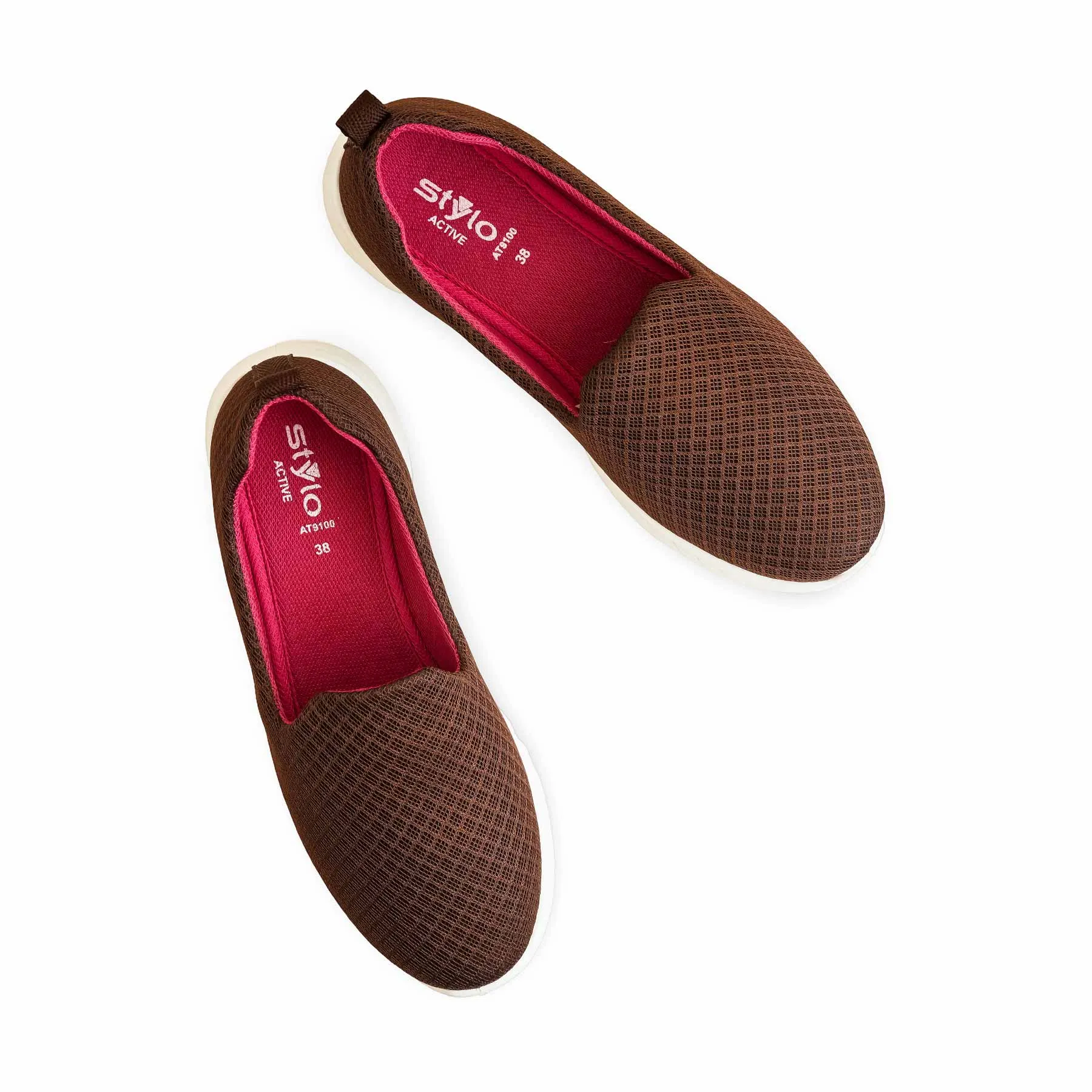 Brown Casual Walking Sneaker AT9100