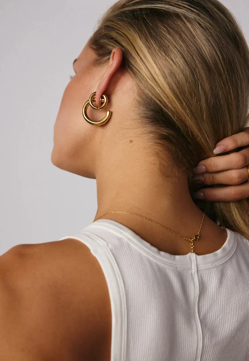 Cendre 1999 Hoops | Gold