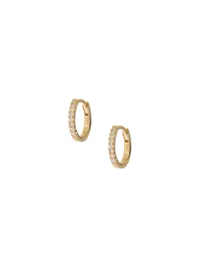 Classique Pavé Huggies