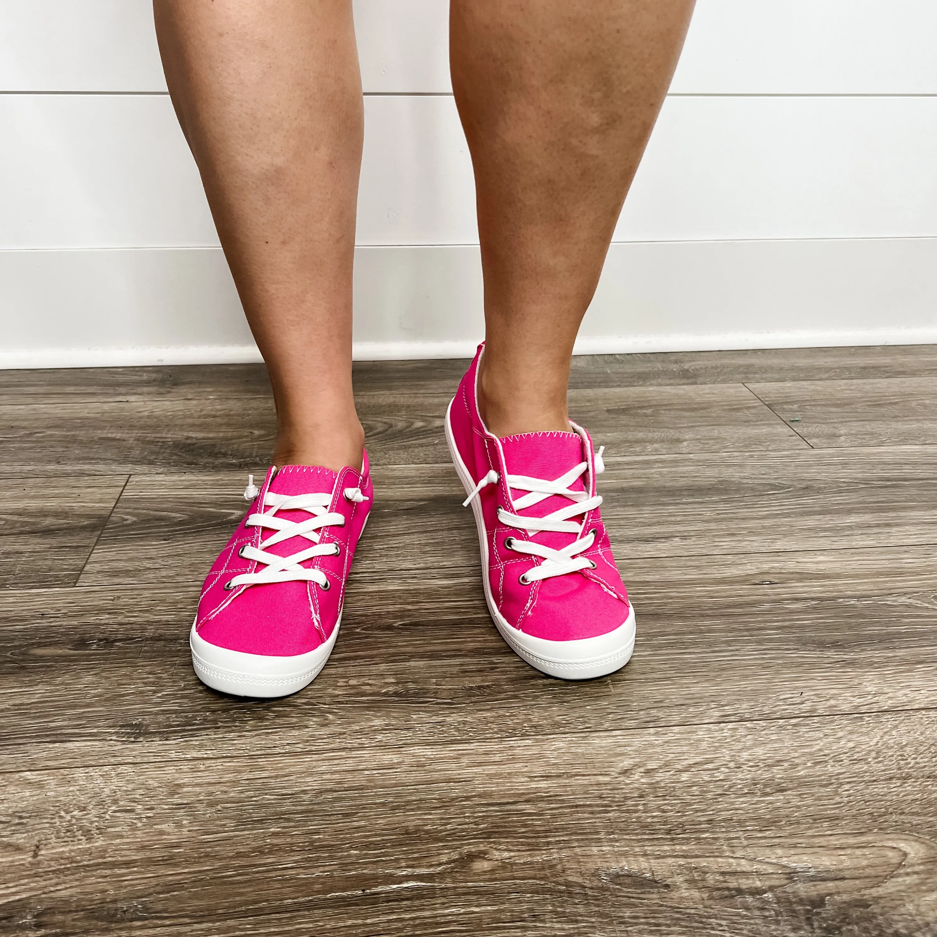 Custom Sneakers (Hot Pink)