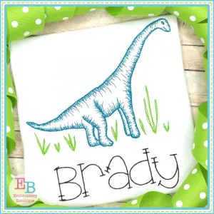 Dinosaur 2 Embroidery Design