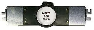 Durkee 9cm (3.5-inch) Tubular Round Hoop
