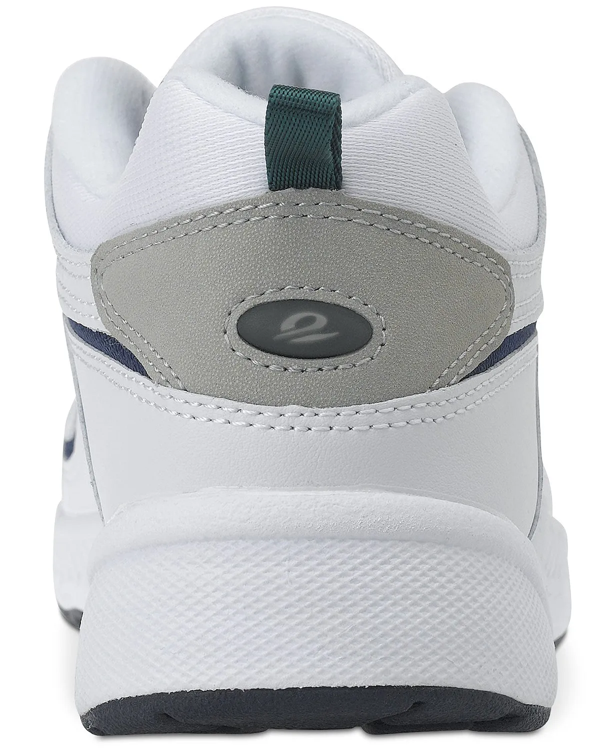 Easy Spirit Women's Romy Walking Shoes White/Navy Leather