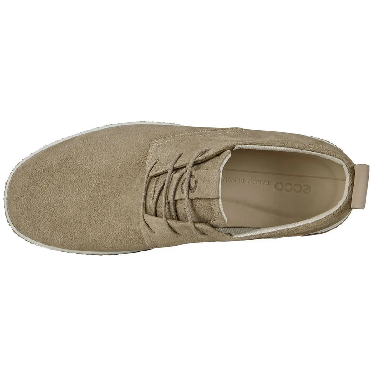 Ecco Crepetray Nubuck Leather Men's Casual Trainers