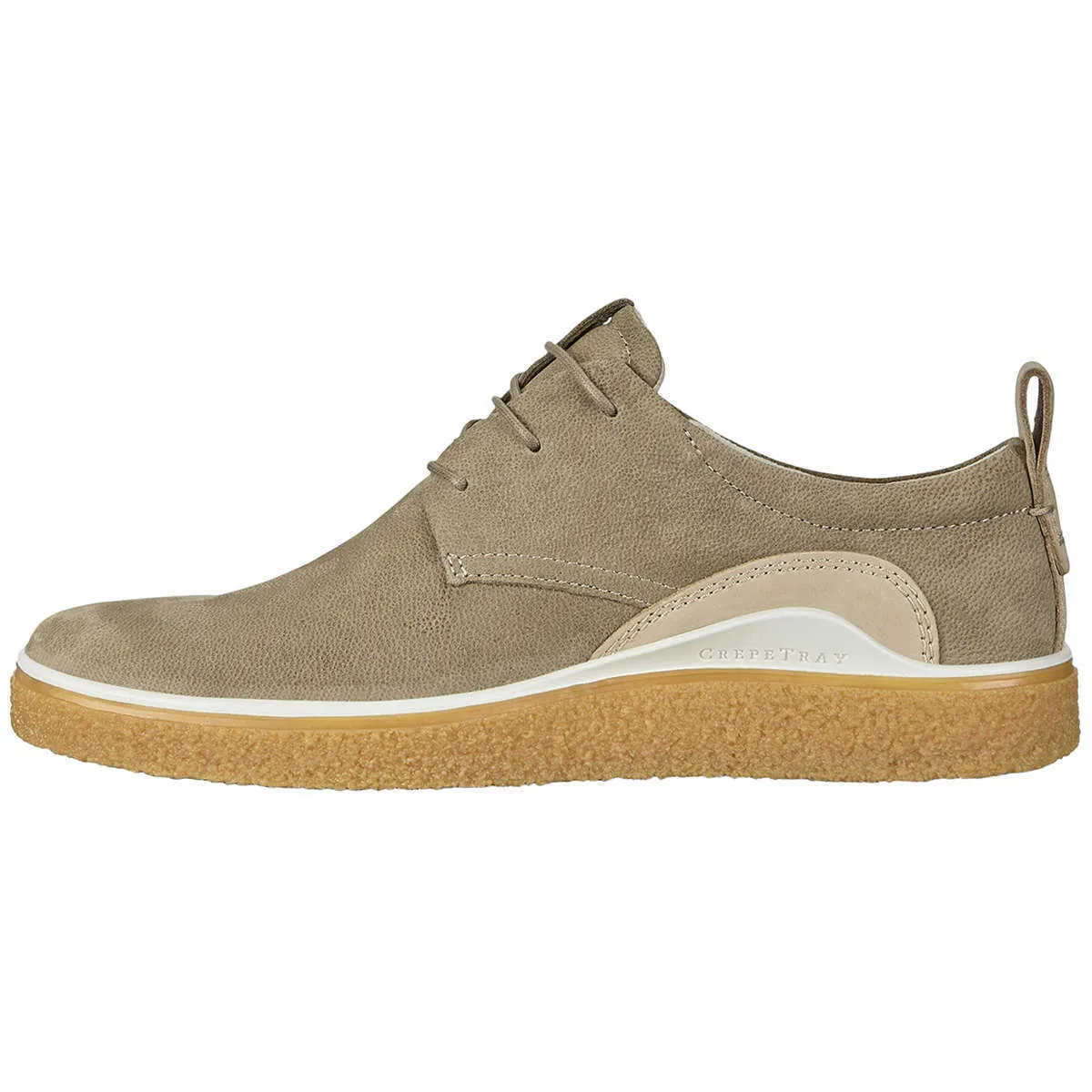 Ecco Crepetray Nubuck Leather Men's Casual Trainers