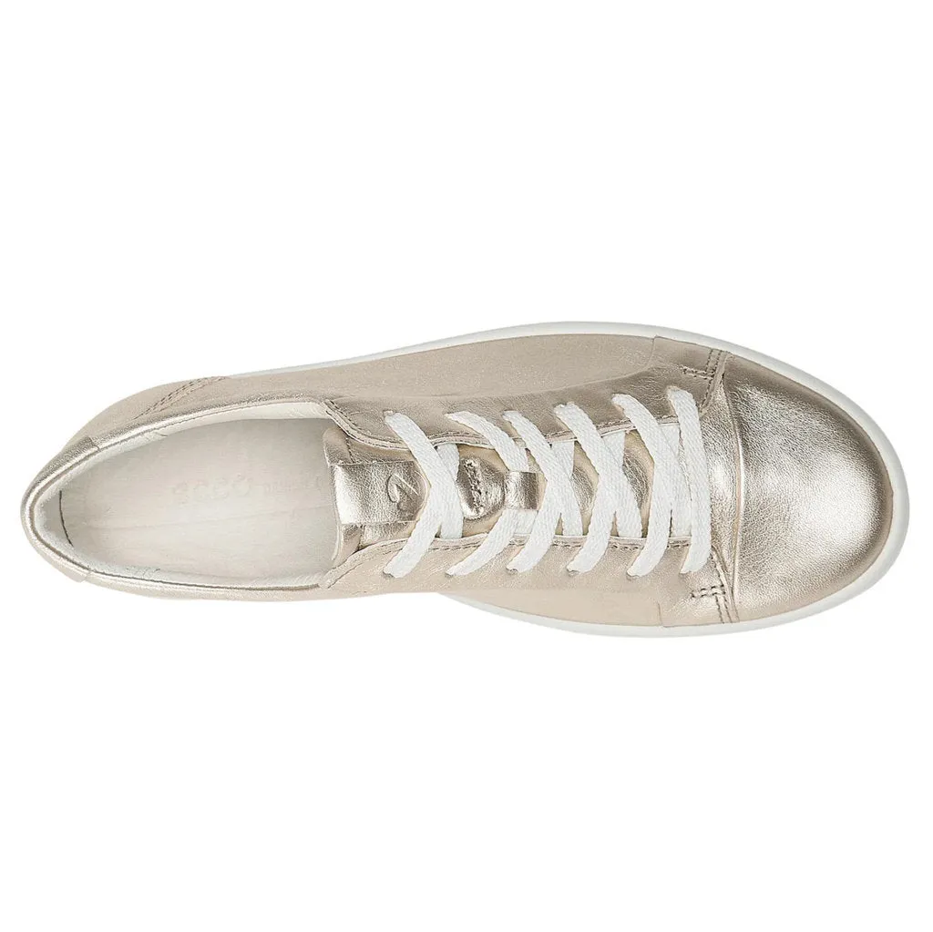 Ecco Womens Trainers Soft 7 470303 Casual Lace-Up Low-Top Sneakers Leather - UK 6