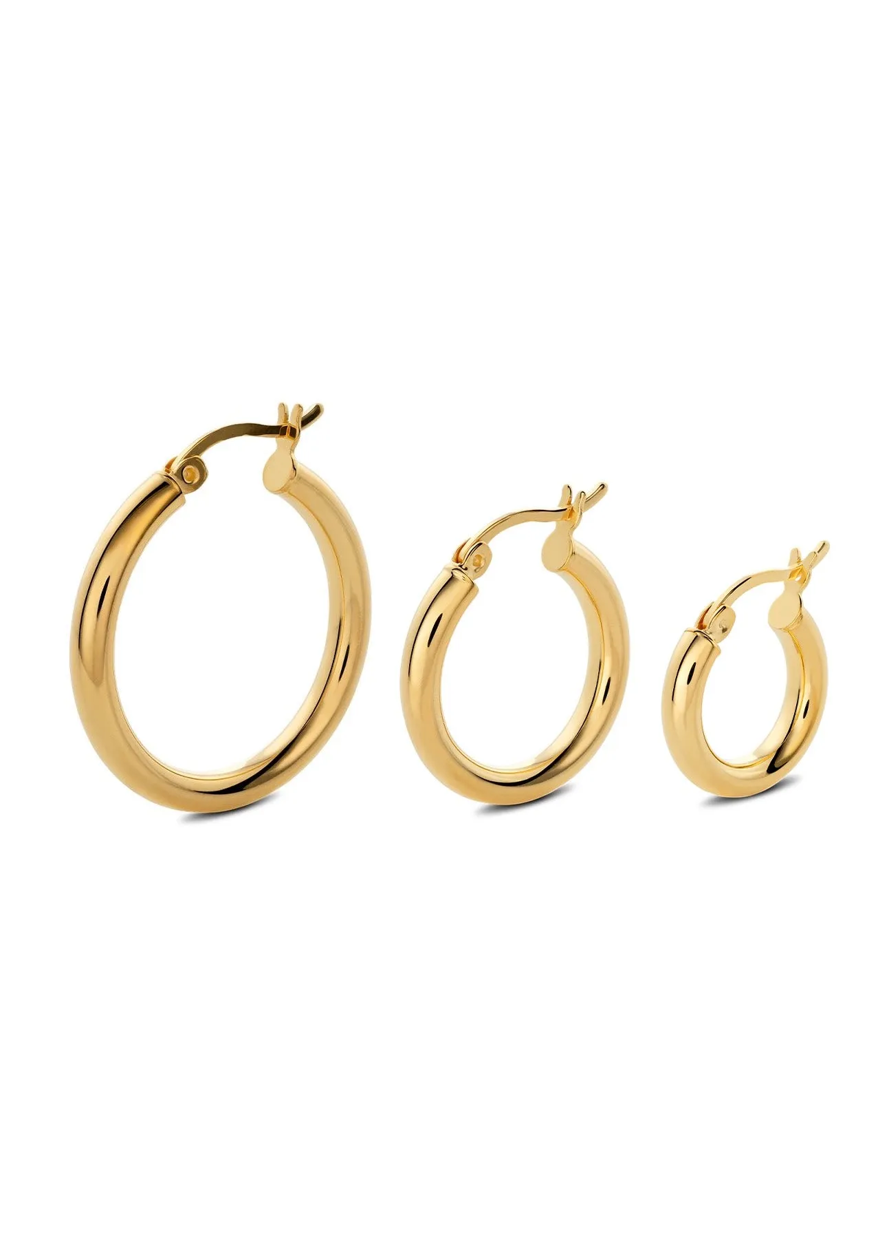 EDJ Hoops Trio Gold