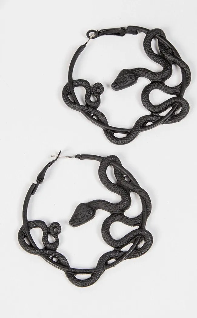 Entwined Earrings | Black