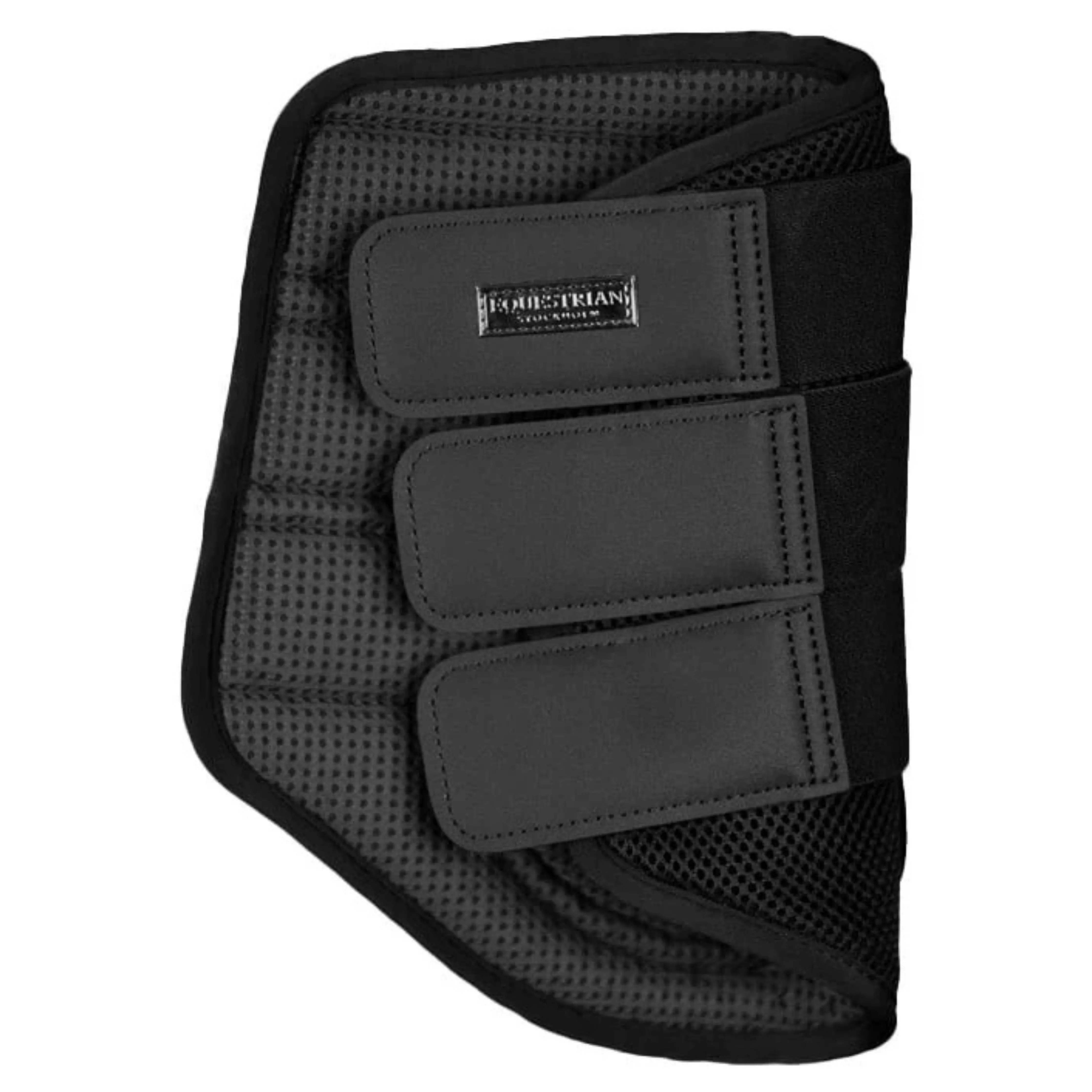 Equestrian Stockholm Classic Mesh Brushing Boots - Black