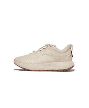 Fitflop FF Runner Water Resistant Running Sneaker Stone Beige/ Cream