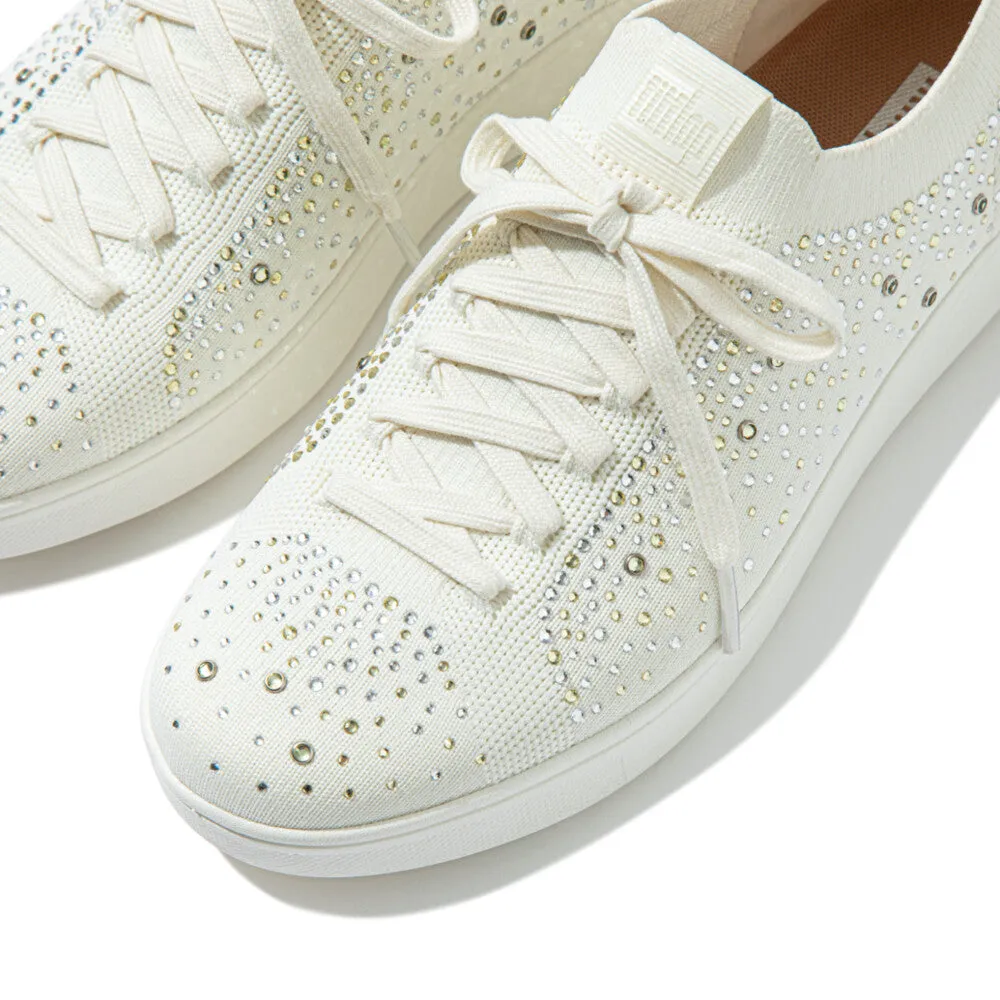 FitFlop RALLY Crystal Knit Tennis Trainers
