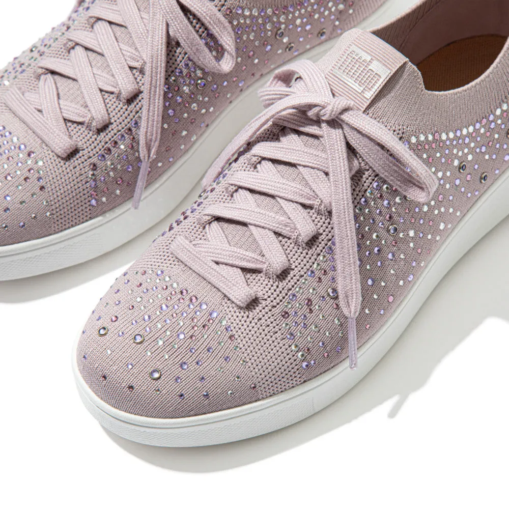 FitFlop RALLY Crystal Knit Tennis Trainers