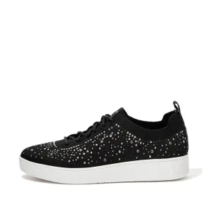 FitFlop RALLY Crystal Knit Tennis Trainers